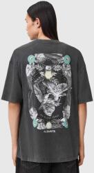 AllSaints pamut póló - szürke M - answear - 30 990 Ft