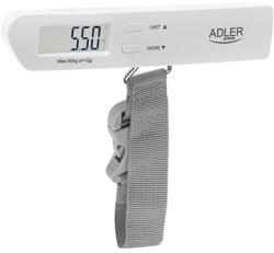 Adler Cantar Bagaj Max 50kg Ad 8191 Alb Adler (ad8191) Valiza