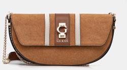 Guess velúr táska ERENIA - barna Univerzális méret - answear - 41 990 Ft