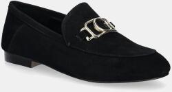 Guess velúr mokaszin MARTYNAS fekete, női, platformos, FLPMAR SUE14 - fekete Női 37
