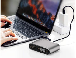  Naturzon | Megbízható USB-C - HDMI 4K, VGA adapter (DS80670393)