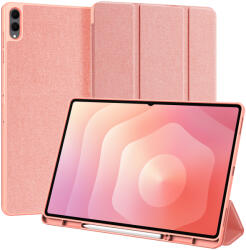 Dux Ducis DOMO Husă tip carte pentru Samsung Galaxy Tab S11 Ultra roz