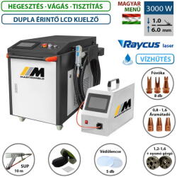 Mastroweld MASTRO LASER-3000 lézerhegesztő, vágó, tisztító gép (0093000) - dwdszerszam