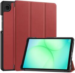  LEATHER Cu balamale husă pentru Samsung Galaxy Tab A11 vișiniu