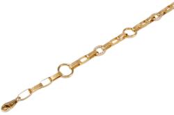 Ékszershop Köves fantázia arany karlánc (1325887)