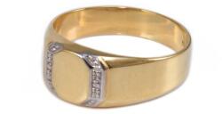 Ékszershop Bicolor arany pecsétgyűrű (1311120)