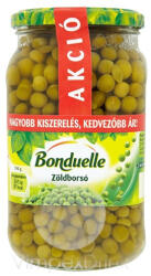 Bonduelle Zöldborsó üv. Ecopack 660g/ 465g - delfinbuvar