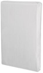 STELLA strech gumis pamut lepedő 80×180 cm - Fehér