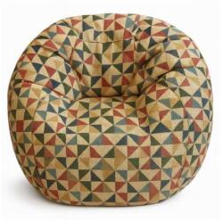 LazyBag Retro Mozaik XL méretű babzsákfotel