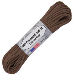 Atwood Rope MFG Paracord 550 Brown (RG1219H)