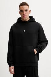 HUGO BOSS felső fekete, nyomott mintás, kapucnis, 50546400 - fekete S