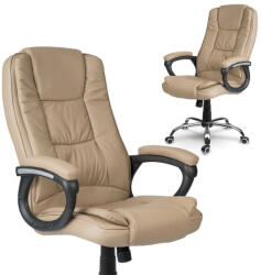 Sofotel Ergonomikus dönthető irodai karosszék Porto , eco bőr , bézs - Sofotel (2437)