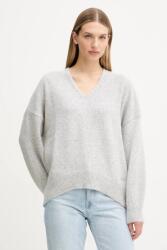 BOSS Orange pulóver gyapjúkeverékből - szürke XS - answear - 70 990 Ft