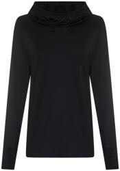 Just Cool Női kapucnis pulóver magas gallérral Cool - Fekete | XL (JC038-1000344710)