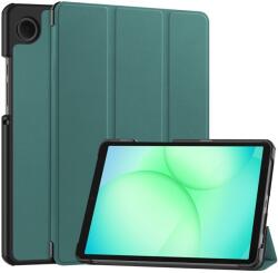  LEATHER Cu balamale husă pentru Samsung Galaxy Tab A11 verde