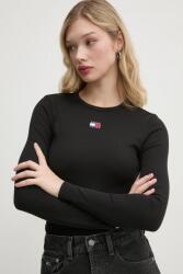 Tommy Hilfiger hosszú ujjú női, fekete, DW0DW20178 - fekete XL