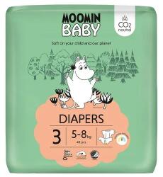 Muumi Baby Moomin Baby 3 Midi 5-8 kg (48 db), öko pelenka