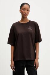 adidas pamut póló - barna XS