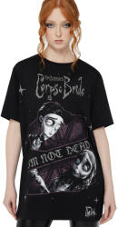 KILLSTAR Tricou unisex KILLSTAR x CORPSE BRIDE - I'm Not Dead - Black - KSRA013336