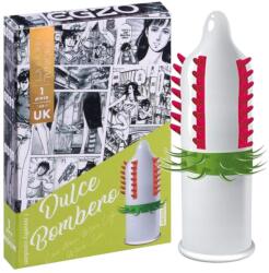 Egzo Dulche Bombero - tüskés, stimuláló óvszer (1 db) - sexshopcenter
