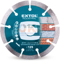 Extol Industrial gyémánt vágótárcsa 230×22, 2mm (e8703035) (e8703035)