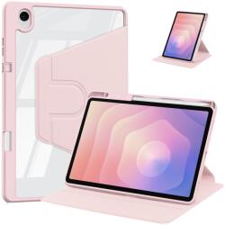  CRYSTAL FLEXI Cu balamale husă pentru Samsung Galaxy Tab S11 roz
