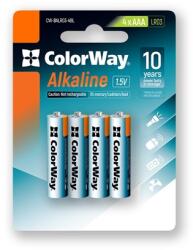 ColorWay AAA alkáli elem, (4 darab) (CW-BALR03-4BL)