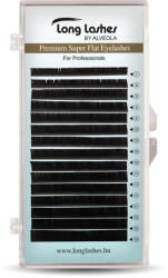 Long Lashes Premium Super Flat műszempilla D / 0, 2 - 10mm (LLSFD7200010) - alveolashop