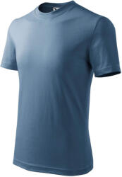 MALFINI 138 Malfini Basic gyerek póló farmerkék - 146 cm/10 éves (1386011)