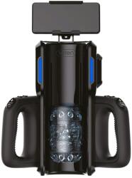 Leten SM 500 - fel-le mozgó maszturbátor telefon tartóval (fekete) - shop