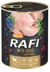 RAFI 800g Adult Pate Fürj Kék és Vörösáfonyával Kutyakonzerv - tenyesztoitap