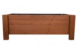 AtmoWood Fa virágláda 90 cm - teakfa (DONICA LAVERNA TEAK 90 CM)