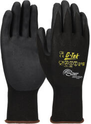 G-Tek G-TEK 3RX 15G kötött, nitrilhab tenyérmártott ESD munkavédelmi kesztyű - Fekete - 10/XL (GTEK-31-5130ER-EN-10)