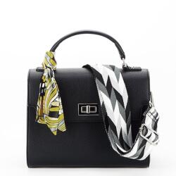 Flora&Co Paris Geanta medie FLORACo F9001 14 negru (F9001NOIR)