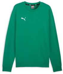 PUMA teamGOAL Casuals Crew férfi pulóver, sport zöld-fehér, S25 (65859205)