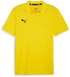 PUMA teamGOAL Casuals férfi pólóing, sárga-fekete, S25 (65860507)