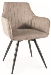 SIGNAL MEBLE Ballo étkezőszék fekete láb/ bézs Brego 34