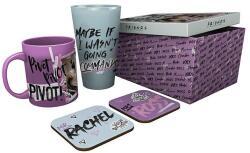 ABYstyle Abysse: Friends gift set: mug, glass, 2 x coasters - Doodle (Ajándéktárgyak)