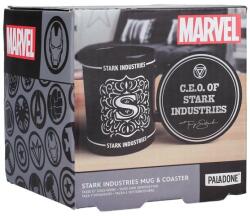 Paladone Paladone: Marvel Stark Industries Mug and Coaster (Ajándéktárgyak)