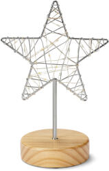 Tchibo - LED-es /Csillag dísz - barna