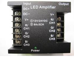 Optonica Jelerősítő RGB vezérlőhöz és dimmerhez 288W (6326-dim)