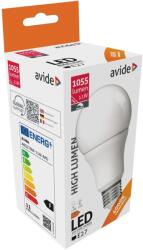 Avide LED Globe A60 11W E27 lámpa, Fényerőszabályzós, természetes fehér, NW, 4000K, 1055 lumen (A3023)