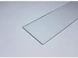 Vled Fedél "Wide" led profilhoz (víztiszta) (viztiszta-wide)