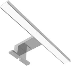 Avide LED Alumínium Tükörvilágító lámpa, szögletes, 4000K, természetes fehér, IP44, 5W, 300mm, 430 lumen, króm színű (A5161)