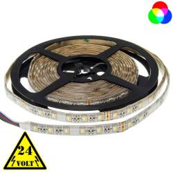 OPTONICA VLED Led szalag 5050 (24V, RGB + hideg fehér (RGBW) 5m, 3 év garancia, kültéri, szilikonos) (4483)