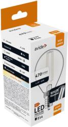 Avide LED White Filament Mini Globe 4.5W E14 NW, 4000K, 470 lumen (A9009)