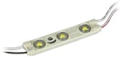V-TAC Led modul (3db 2835 SMD led, hideg fehér) V-tac, 1W, 6000K, 12V, IP67 (VT-5120)