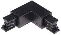 Kanlux Tear N Fekete Színű, bal oldali sarok csatlakozó sínes üzletvilágításhoz (33245)