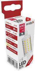 Avide LED 6W R7S fényforrás 20x78mm, WW, 3000K, meleg fehér, 490 lumen, Fényerőszabályozható (A6780)