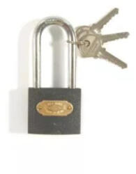 S. I. B Lakat 50mm festett kínai, hosszúkengyeles, SIB. , papír dobozos (1500177)